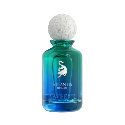 Atlantis de Laverne, perfume masculino con aroma fresco, limpio y elegante. Ideal para uso diario y clima cálido